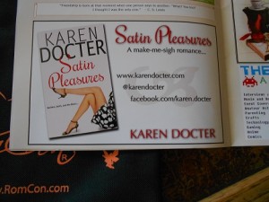 Satin Pleasures Ad RomCon 2013